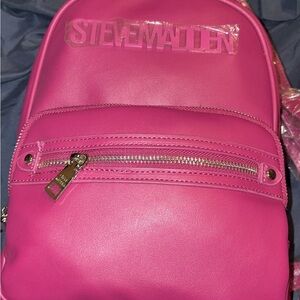 Steve Madden Fuchsia Backpack